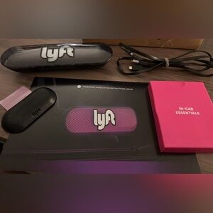 Black In-Car Display Unit